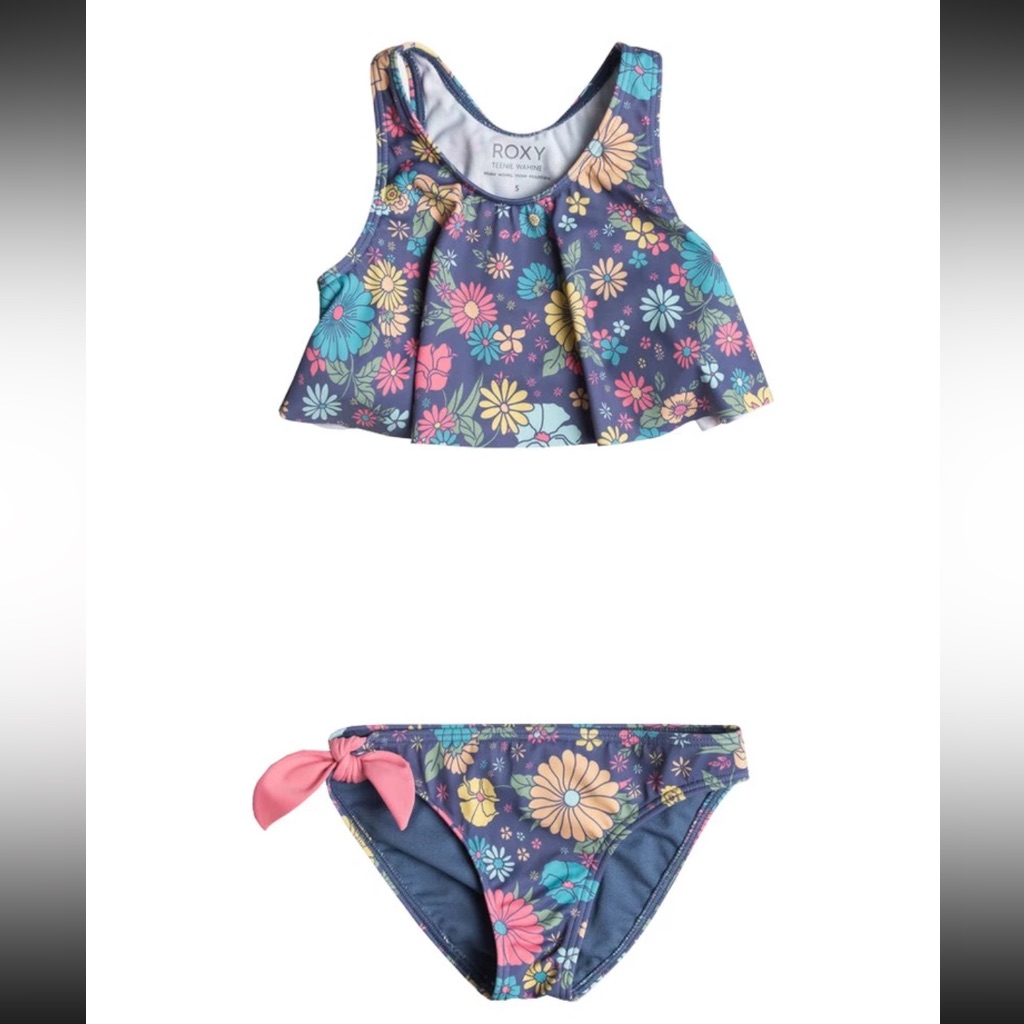 Roxy Vibrant Floral Bikini Set